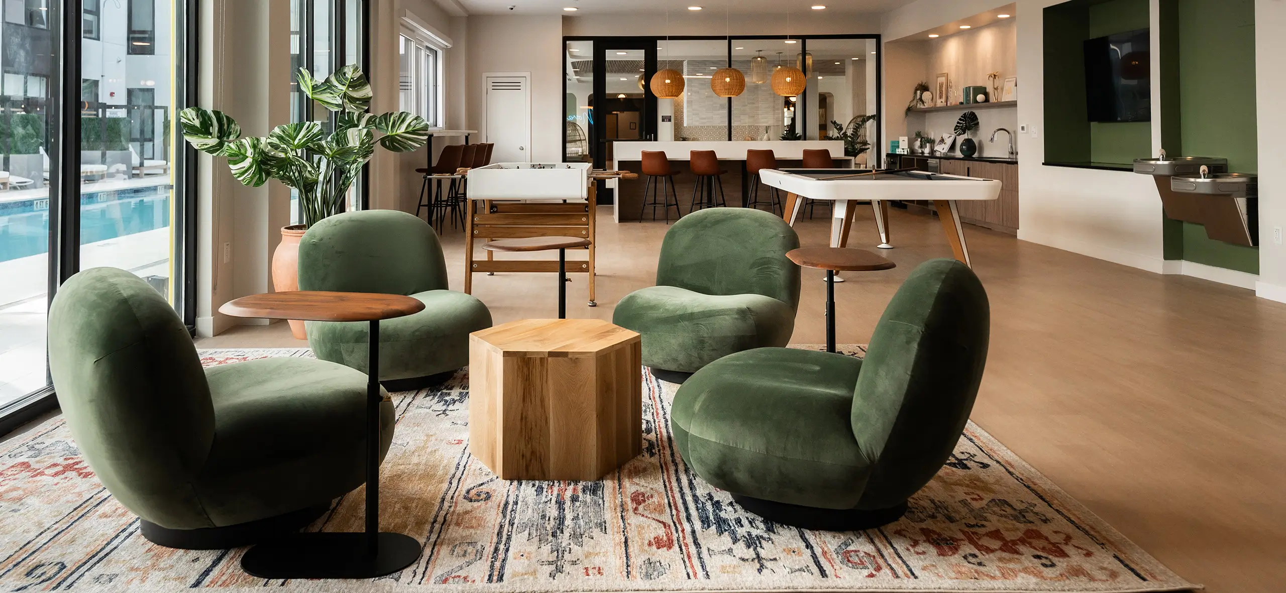 clubhouse interior
